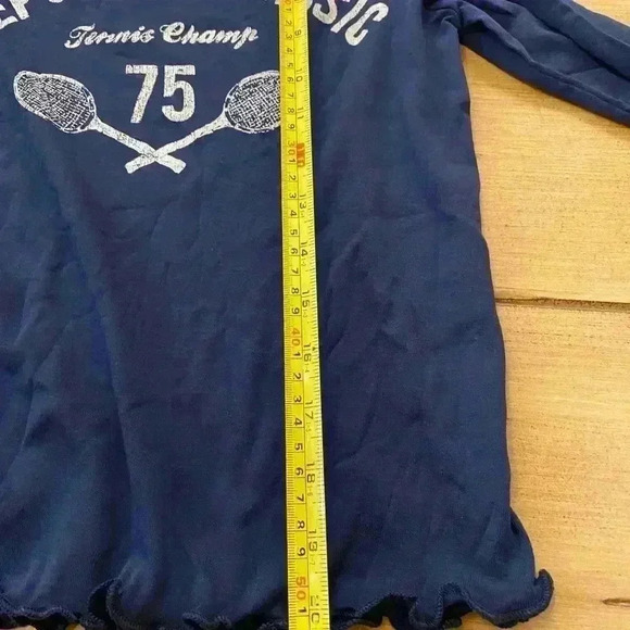 Chaser Womens Long Sleeve Crewneck T-Shirt New Tennis Prep Size‎ small - Picture 8 of 14